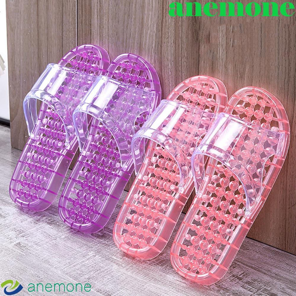 รองเท้าแตะพลาตฟอร์ม ANEMONE เปิดหน้าเท้า นวดหนา ใส่สบาย กันลื่น สำหรับในร่มและชายหาด