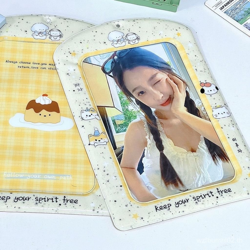 ออนไลน์ PVC Club Collection Concert ขนาดใหญ่ขนาดใหญ่ผู้ถือบัตรรุ่นวัว Photocard Star Chasing A4 ผู้ถ