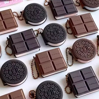 พวงกุญแจสมุดโน้ต สมุดโน๊ต ลายช็อคโกแลต เล่มเล็ก มี 54 แผ่น ไ…