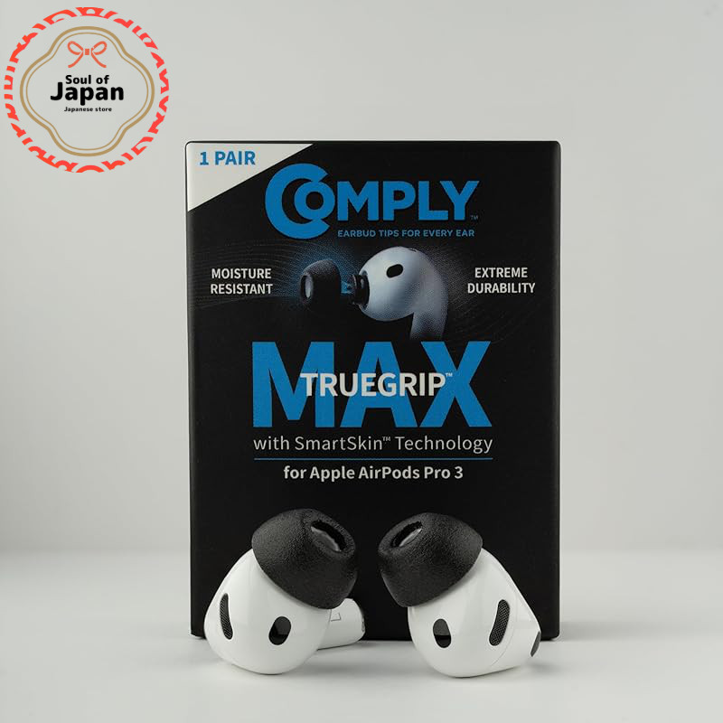 Comply TRUEGRIP MAX for AirPods Pro 3 Replacement Ear Tips Noise Isolation/Fit【Direct from Japan】