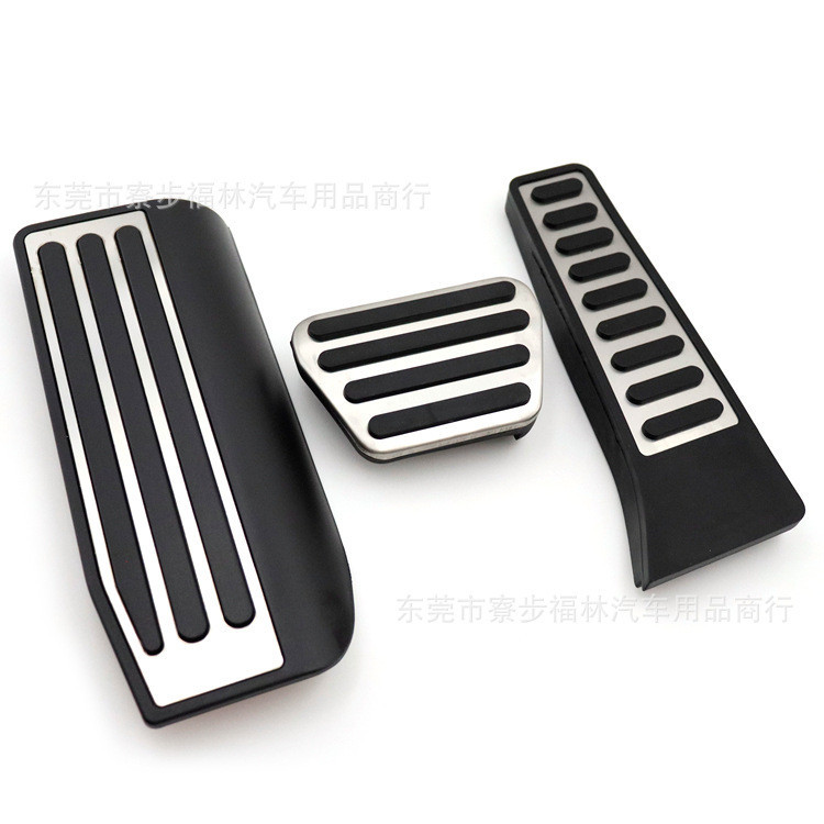 เหมาะสําหรับ 05-12 Land Rover Range Rover Accelerator Pedals การเจาะฟรี Rest เหยียบเบรคโรงงานเดิมดัด