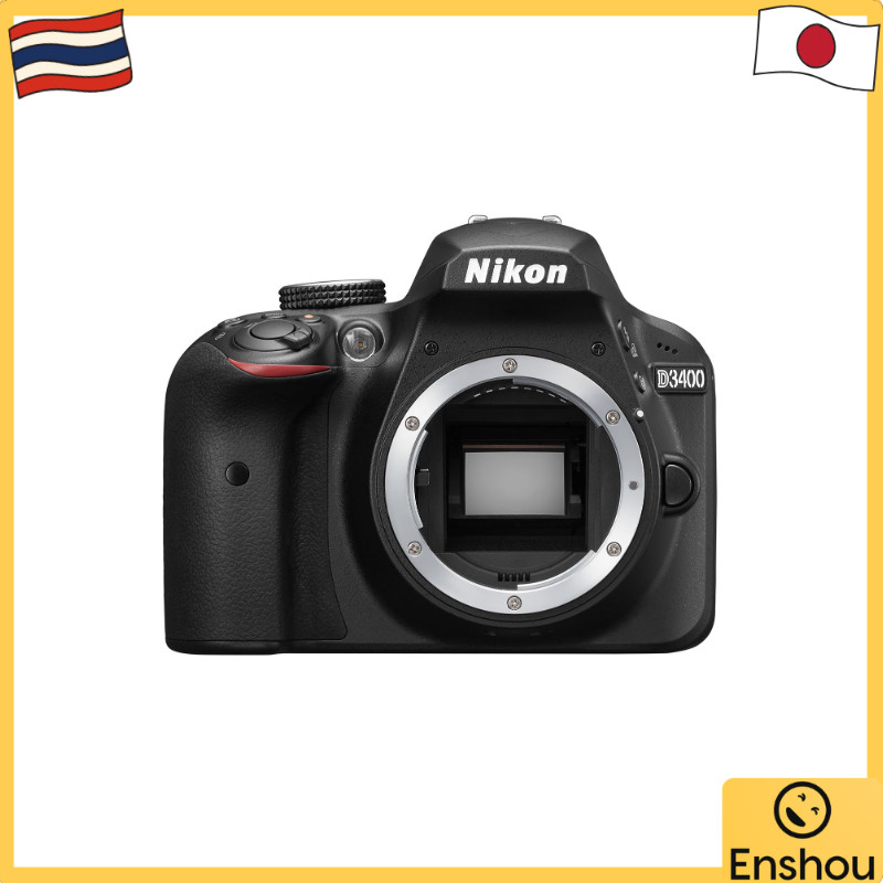 จากญี่ปุ่น [สินค้ามือสอง]Nikon Digital SLR Camera D3400 Body only Black D3400BK
