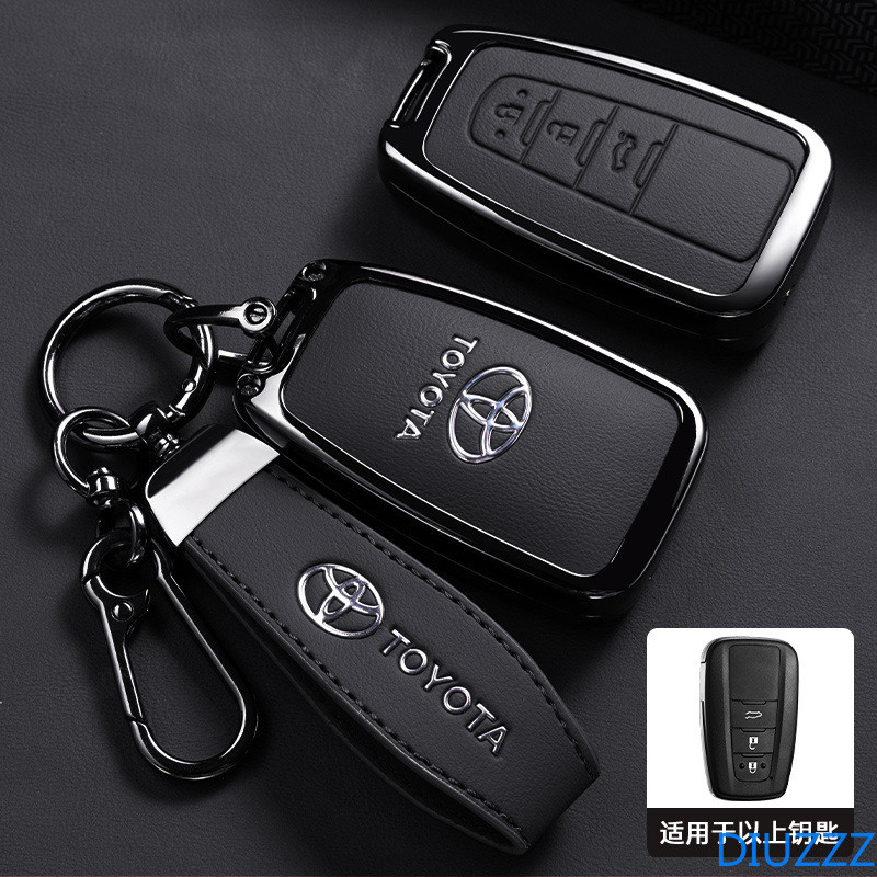 สําหรับฝาครอบกุญแจโตโยต้าเหมาะสําหรับ Toyota CHR Camry Corolla RAV4 Highlander C-HR Prius Land Cruis