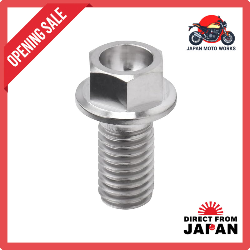 ZETA RACING Titanium Flange Bolt M8×16mm P=1.25 Dirt Freak DIRTFREAK D6637 (Former Part Number: ZT03