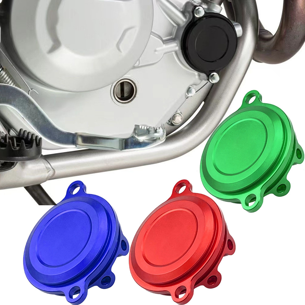อุปกรณ์เสริมรถจักรยานยนต์ฝาครอบกรองน้ํามันเครื่องสําหรับ Kawasaki KLX230 KLX 230