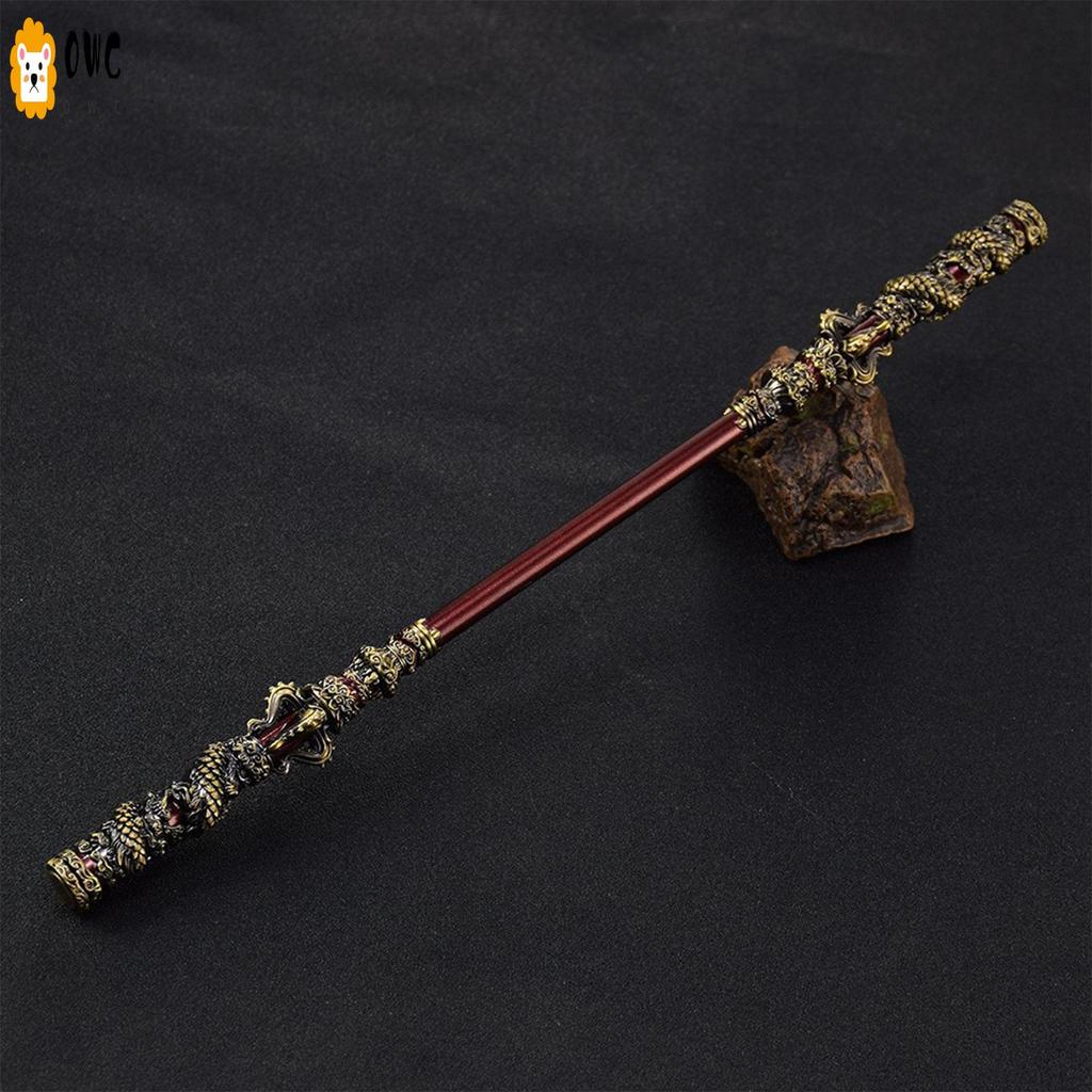 Wukong โลหะ Ruyi Jingu Bang รุ่น Monkey King Sun Wukong คอสเพลย์ Props สําหรับเดสก์ท็อปตกแต่ง