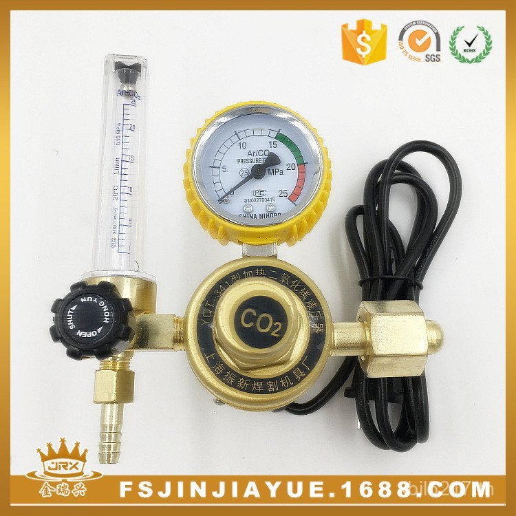 CO2 เมตรเครื่องทําความร้อนคาร์บอนไดออกไซด์ลดความดันกันกระแทกคาร์บอนไดออกไซด์ยางฝาครอบ D4DF