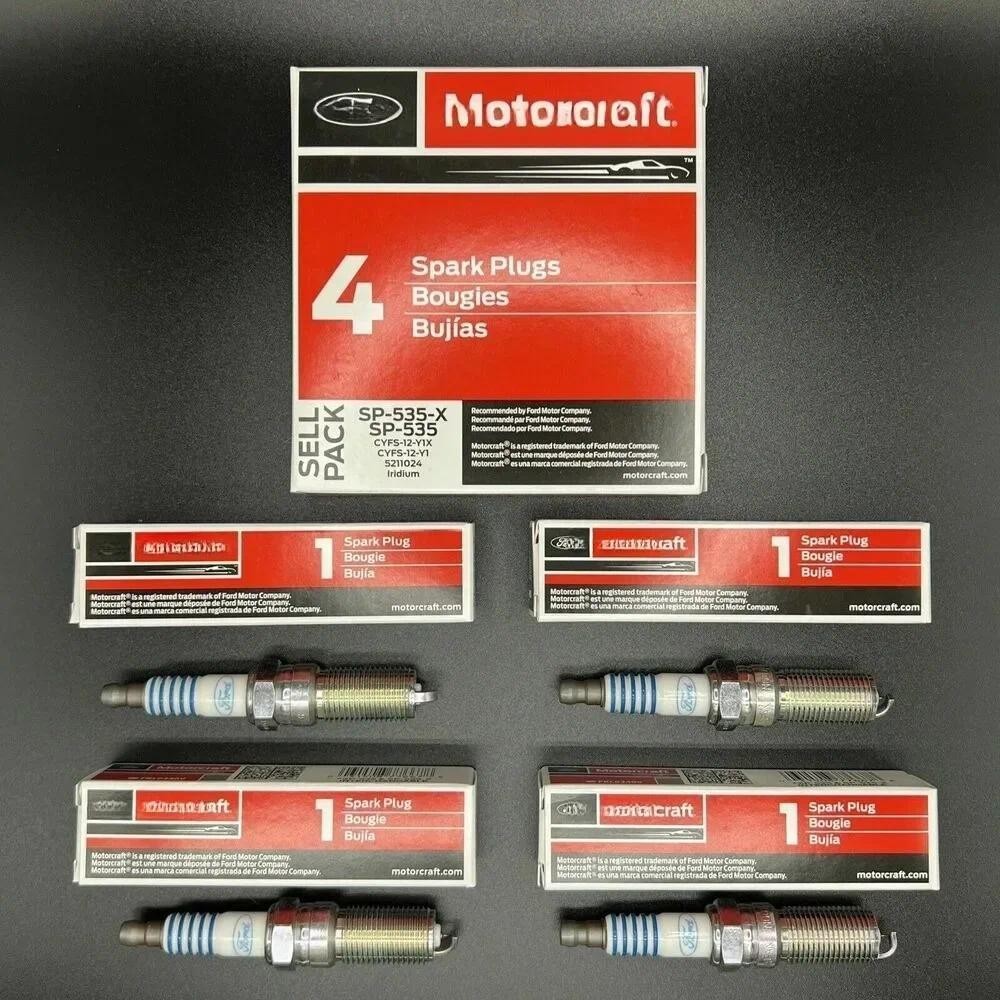 8PCS SP-535 CYFS-12-Y1 Iridium Spark Plug สําหรับ Ford C-Max Lincoln MKZ Fusion SP535 CYFS12Y1 SP 53