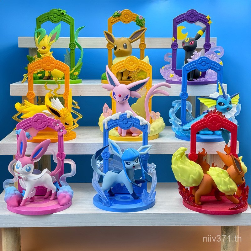 Pokémon อินเทรนด์เล่น Lets Go ของเล่น Mystery Box Fairy Hand-Made ของขวัญของแท้ Series เครื่องประดับ