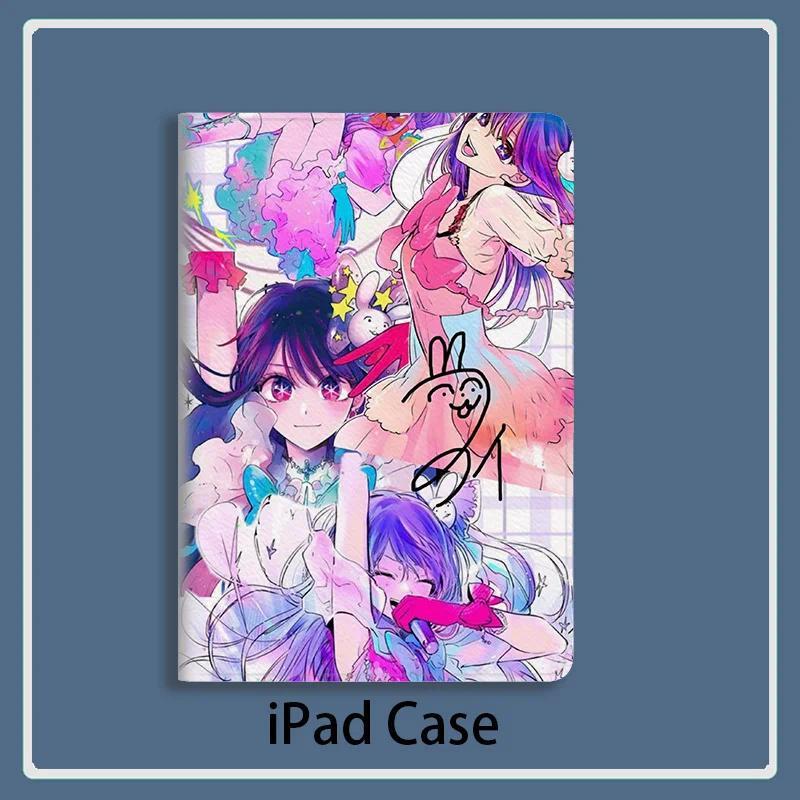 Hoshino Ai อะนิเมะ OSHI NO KO สําหรับ iPad 10.2 10th 11th Air 6 5 Mini 4 7 กรณีซิลิโคน Pro 12.9 11 1