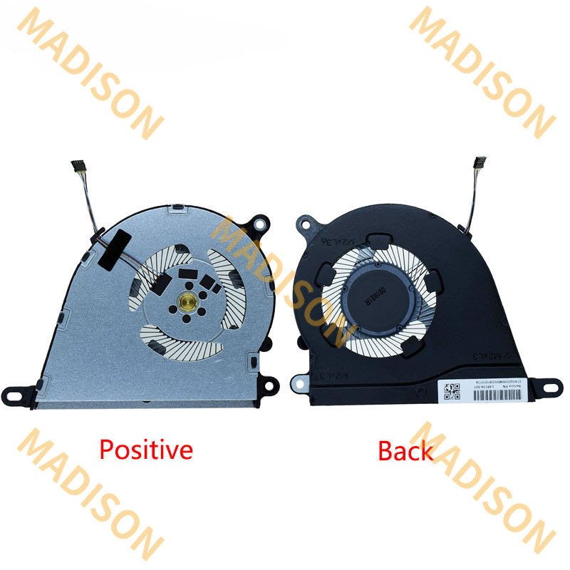 พัดลมระบายความร้อน CPU แล็ปท็อปสําหรับ HP Pavilion 15-dy 15-dy TPN-Q2421 5-ef 14-dq 15s-fq 15s-eq 34
