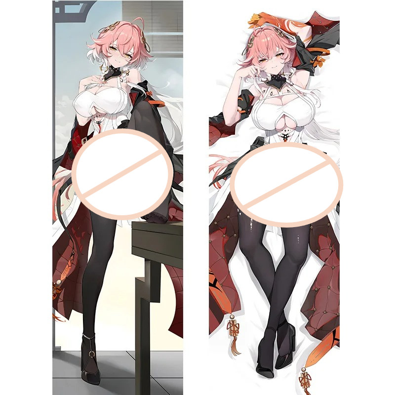 อะนิเมะ Wuthering Waves‌ Changli Dakimakura Case หมอนอนิเมะ ปลอกหมอนอิง