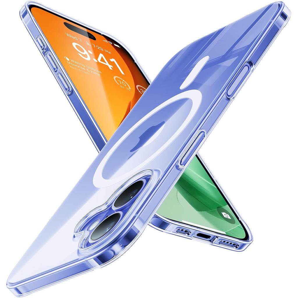 TORRAS Magnetic Slim-Fit สําหรับ iPhone 16 กรณี 6.1 นิ้ว, Ultra-Thin 16 เคสโทรศัพท์ใช้งานร่วมกับ Mag
