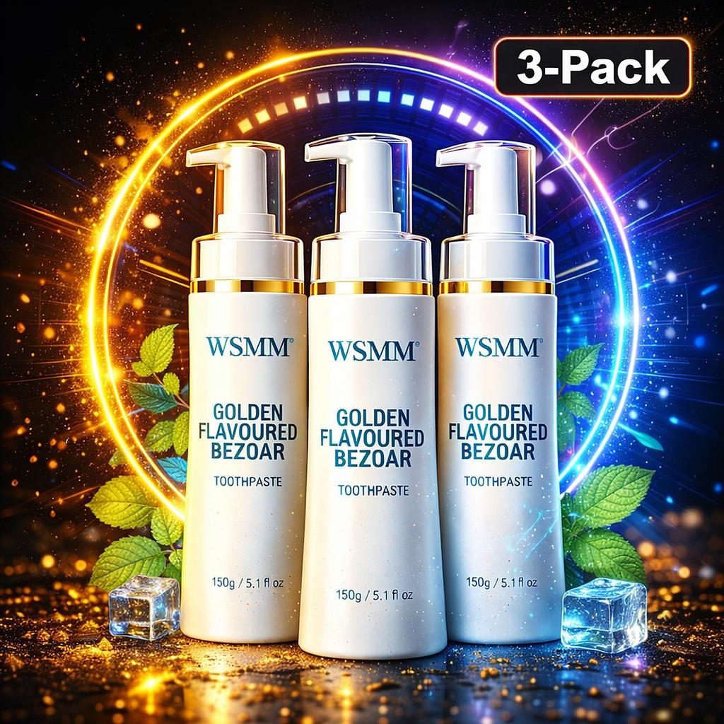 WSMM ยาสีฟันกลิ่นมิ้นต์ ดีไซน์ขวดหัวปั้ม ขนาด 150 กรัม เนื้อเจล สำหรับดูแลสุขภาพช่องปาก 3-Pack ให้ความรู้สึกสดชื่น - รูปที่ 6