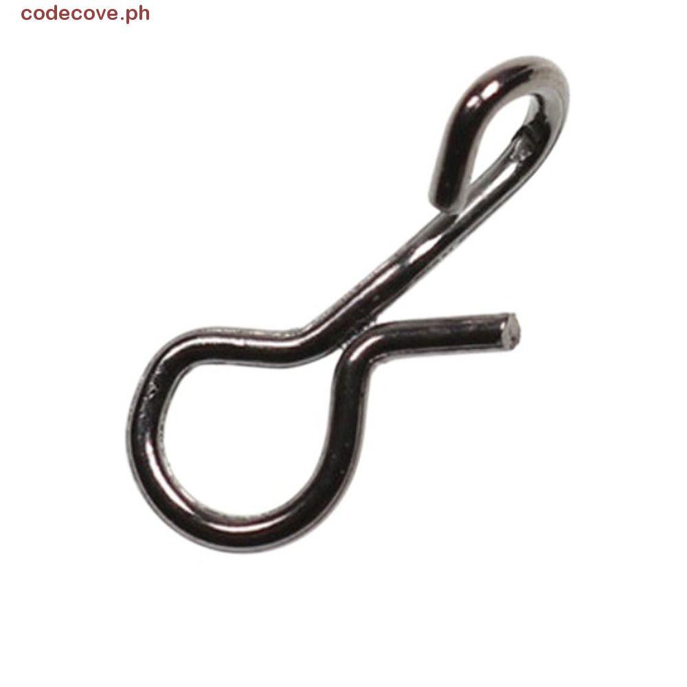 CODECOVE​ Fly Fishing Snap, เชื่อมต่ออย่างรวดเร็วเปลี่ยนปลา Quick Change Connector, เหล็กคาร์บอนสูงส