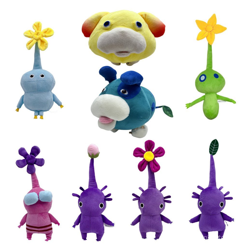 สินค้าใหม่ ice pikmin ตุ๊กตา pikmin 4 Series สินค้าน่ารักของเล่นตุ๊กตา ELWB