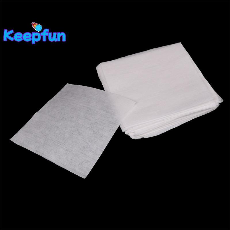 [Keepfun] 50 ชิ้น Anti-static Lint-free Wipes กระดาษไร้ฝุ่น กระดาษฝุ่น Fiber Optic Clean [ใหม่]