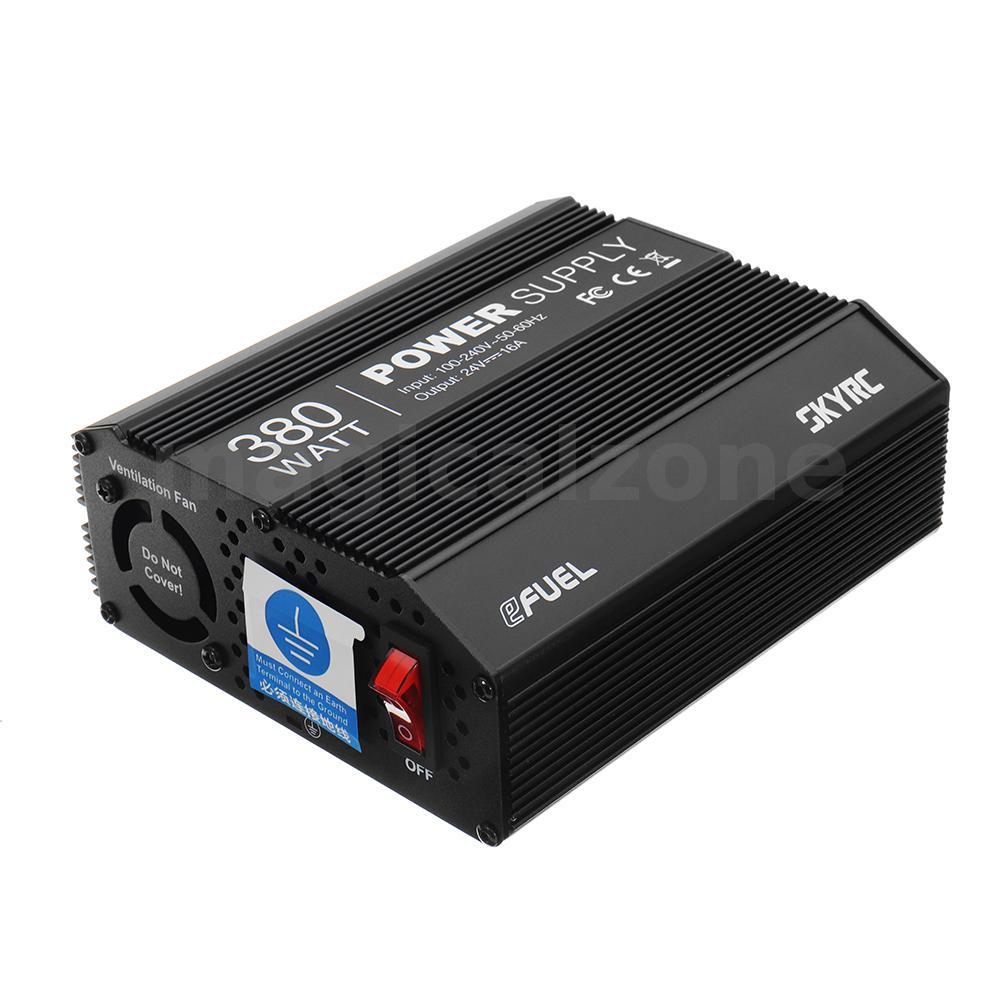 SKYRC EFUEL 380W 24V 16A อะแดปเตอร์จ่ายไฟสําหรับ SKYRC B6 Nano ISDT Q6 Plus Charger