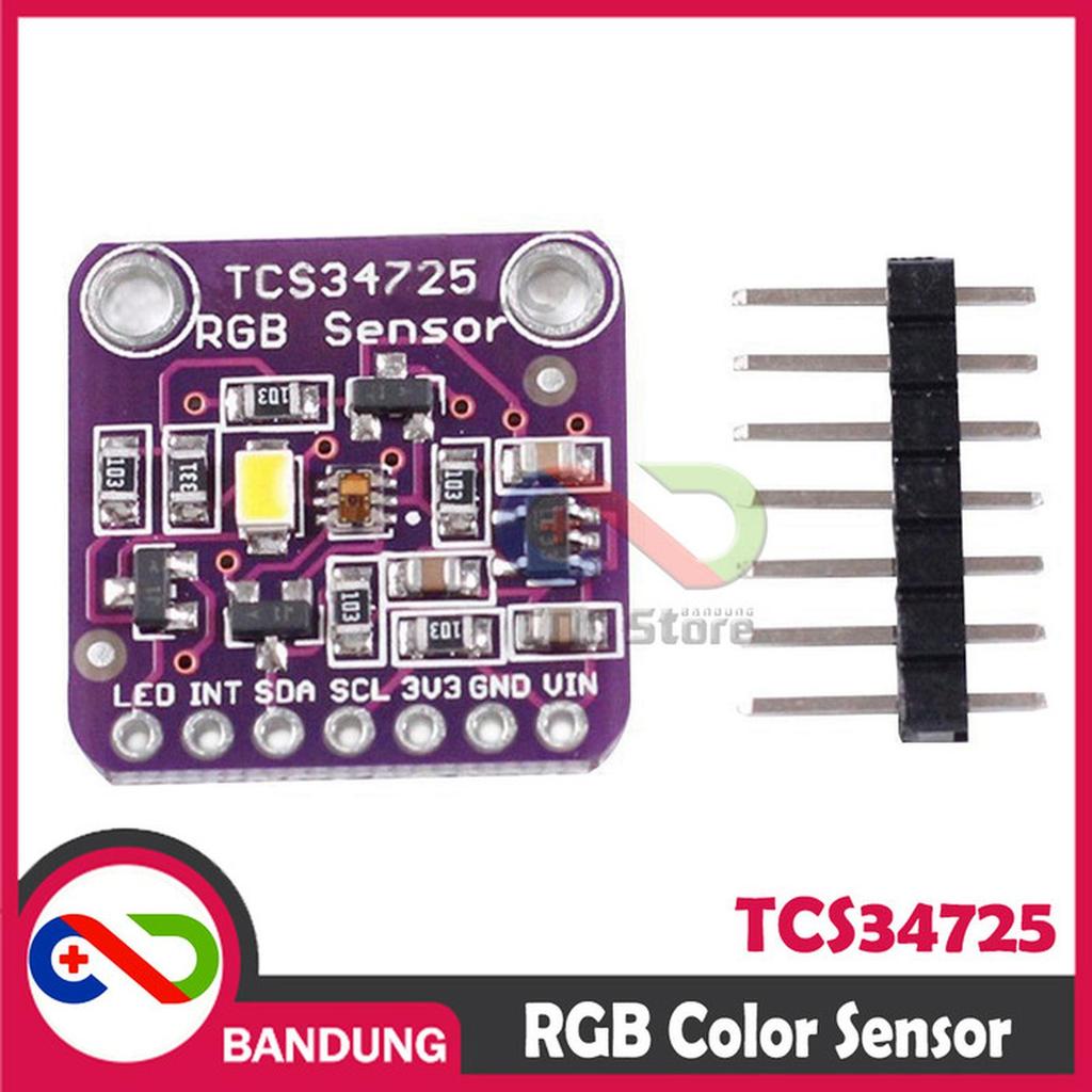 CJMCU-34725 TCS34725 – โมดูลเซ็นเซอร์สี RGB พร้อมตัวกรอง IR สําหรับ Arduino & Raspberry Pi-A