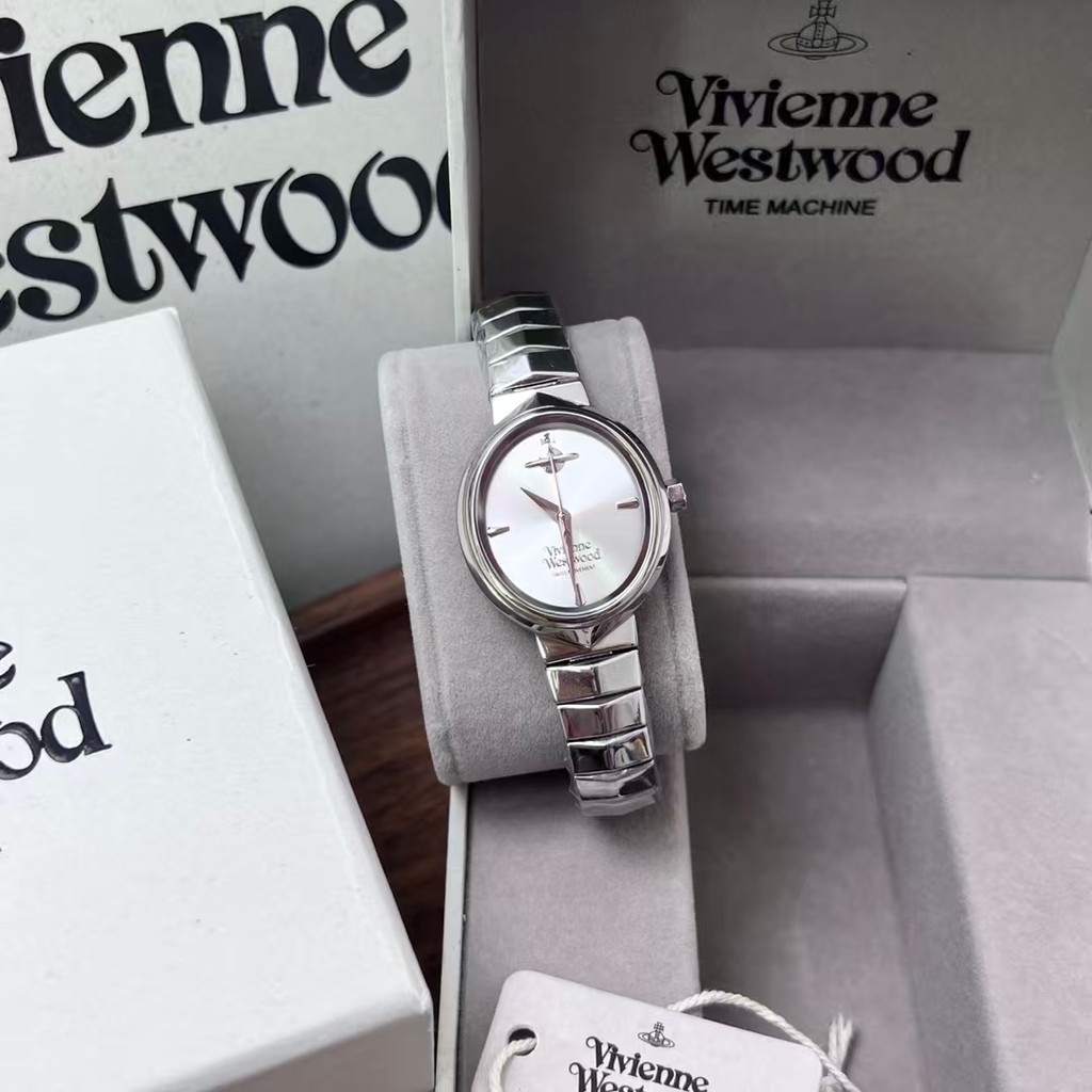 พร้อมส่ง🌟Limited🌟นาฬิกา Vivienne Westwoood ปัดล้อมเพชร แท้💯 อุปกรณ์ครบเซ็ท