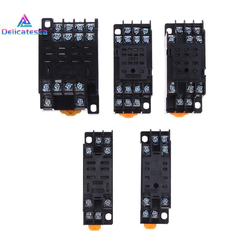 [Delicatesea] PYF08A PYF11A PYF14A PTF08A PTF14A เต้ารับฐานรีเลย์ขนาดเล็ก 8/11/14 พินใหม่