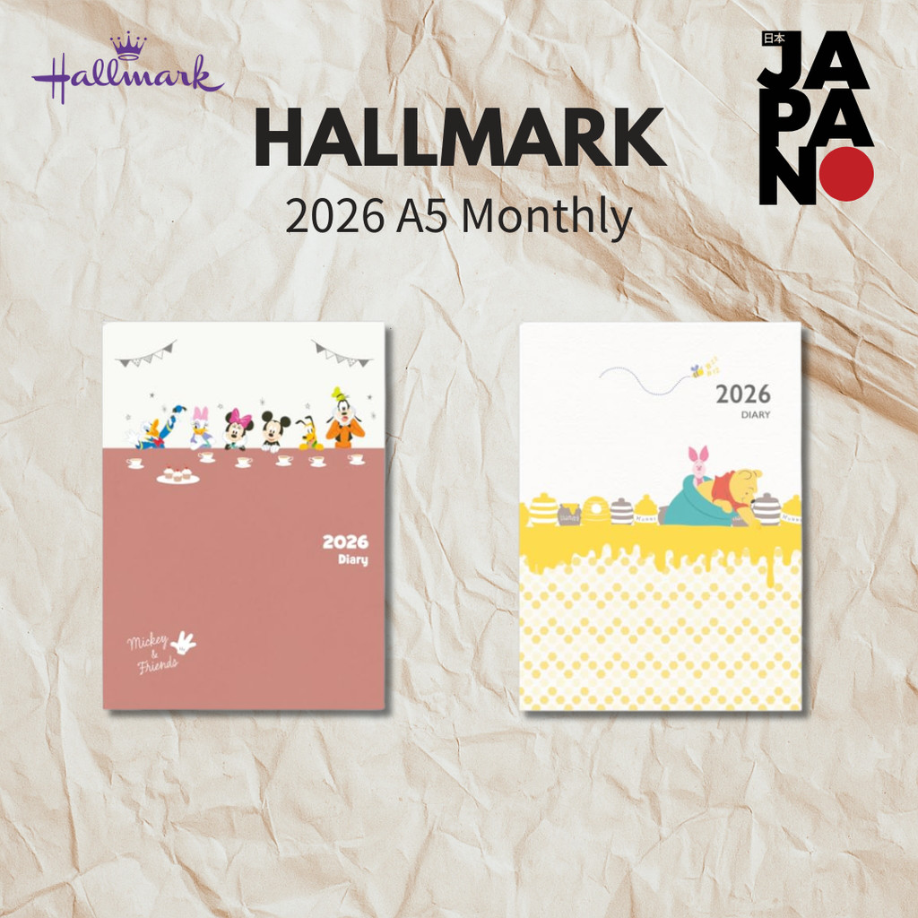 Hallmark Disney Planner 2026 A5 Monthly Family Planner 845834 (Starts December 2025)
