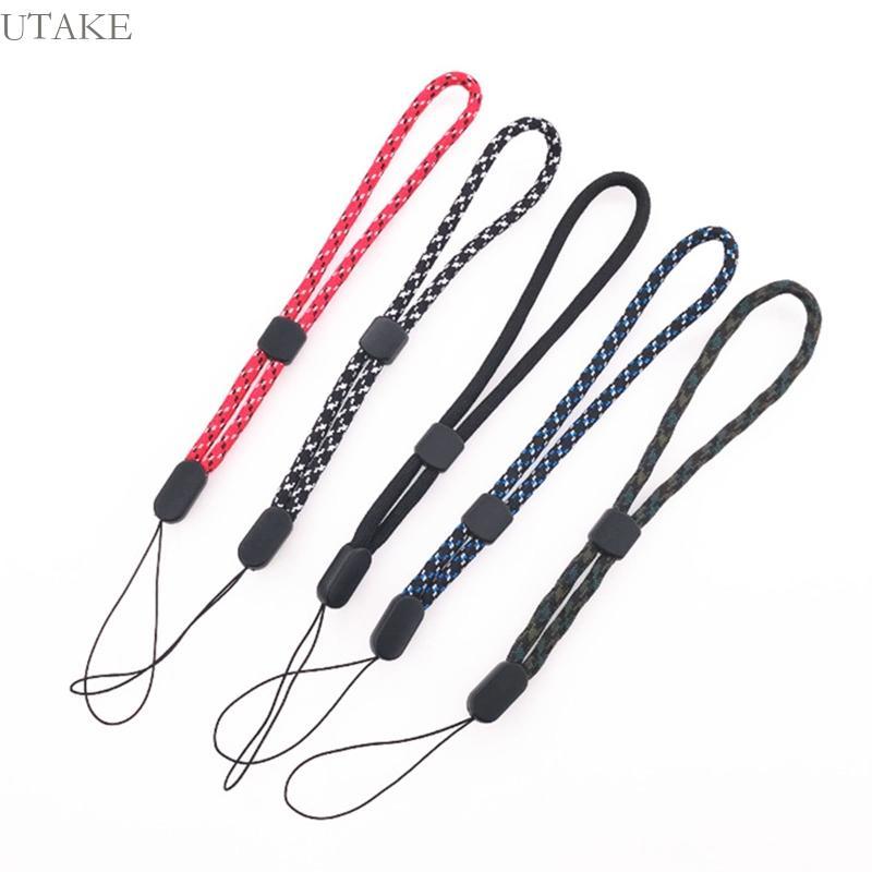 Utake Nylon สําหรับโทรศัพท์สมาร์ทสายคล้องกล้องข้อมือมือเชือกเส้นเล็กอุปกรณ์อิเล็กทรอนิกส์