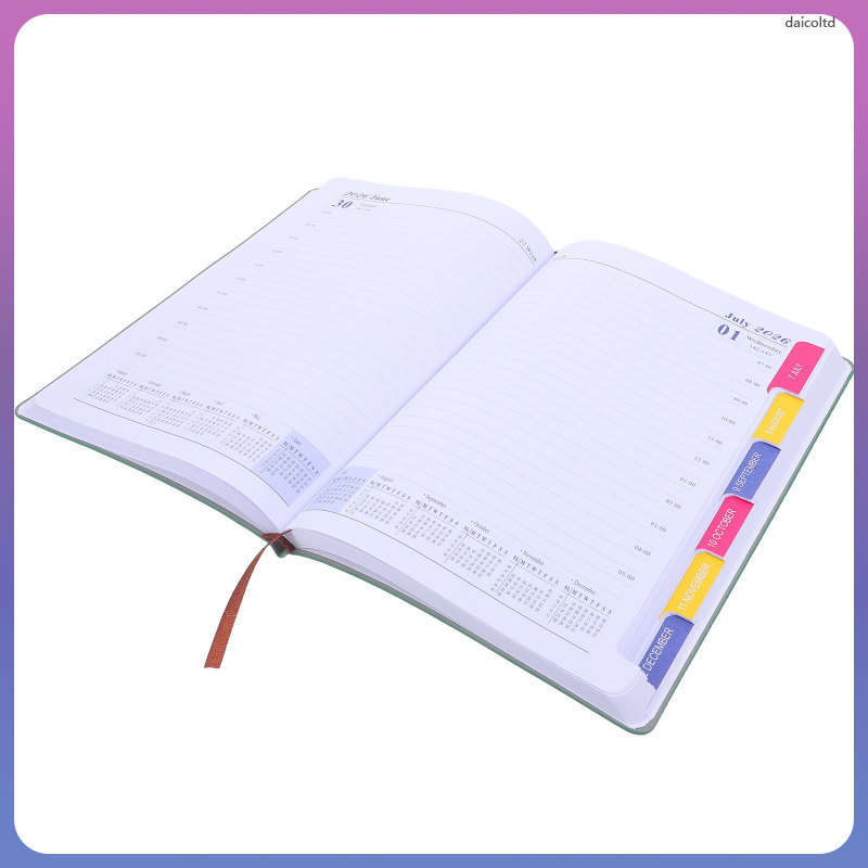 Notebook Daily Journal Calendar Appointment Planner daicoltd