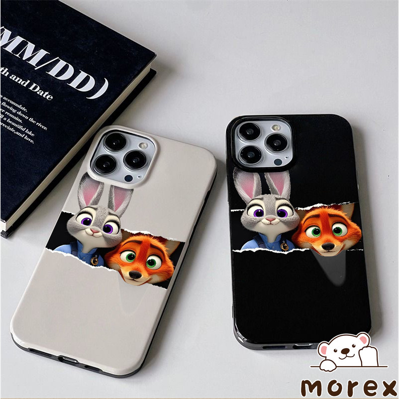 เคสไอโฟน16 สำหรับ IPhone 17 AIR 15 13 16 11 12 14 Pro Max XR XS X Max 15 14 7 8 Plus เคสพื้นผิวมันวาวลายเสือดาววินเทจ