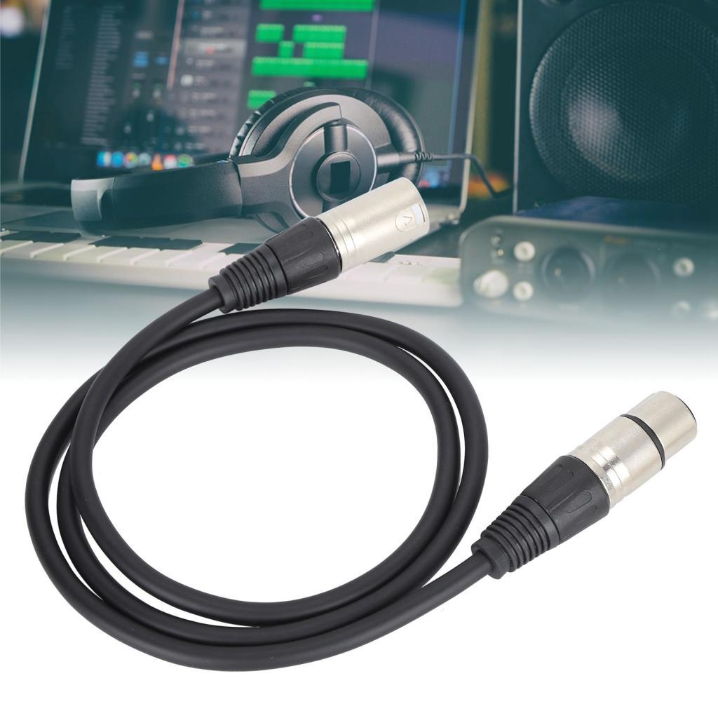 Ilike ciglow Studio Recording Microphone Cable XLR Male to Female for Live Sound (2m / 6.56ft)