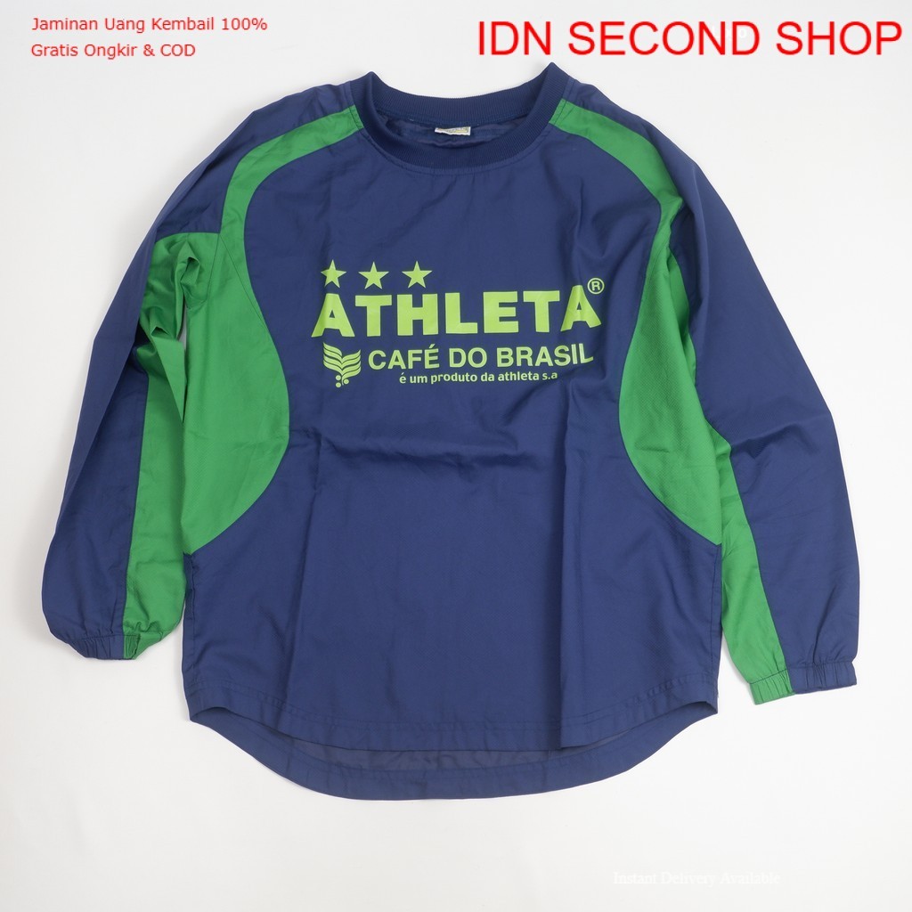 ATHLETA เสื้อแจ็คเก็ตสวมหัวเทรนนิ่งน้ําหนักเบา – Preloved