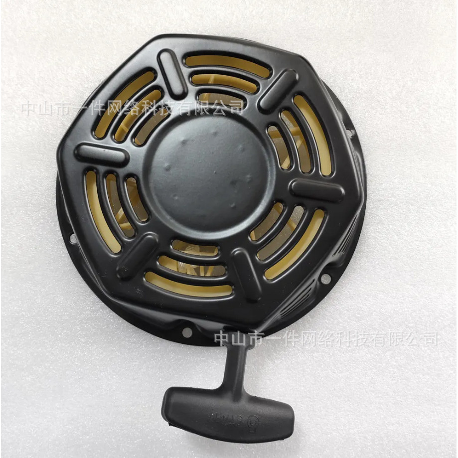 อุปกรณ์เสริมเครื่องยนต์เบนซิน 188F แผ่นดึงสีดํา 188F/420cc สตาร์ทเตอร์หดตัว V1ER