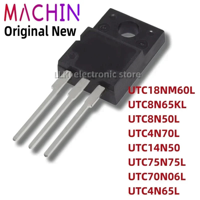 5 ชิ้น UTC18NM60L UTC8N65KL UTC8N50L UTC4N70L UTC14N50 UTC75N75L UTC70N06L UTC4N65L ทรานซิสเตอร์ TO-