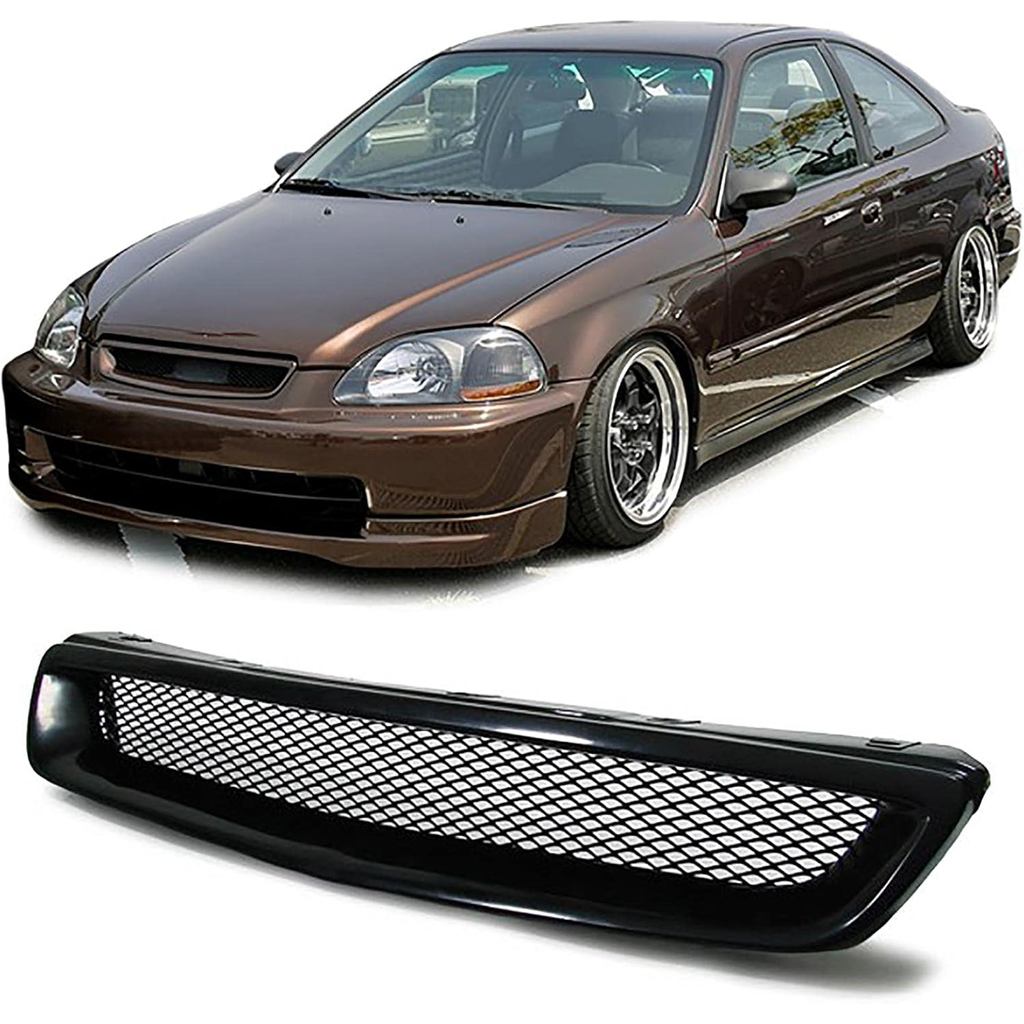 เหมาะสําหรับ Honda Civic 95-98 EJ EK EM1 ไม่มีโลโก้กระจังหน้ากีฬา