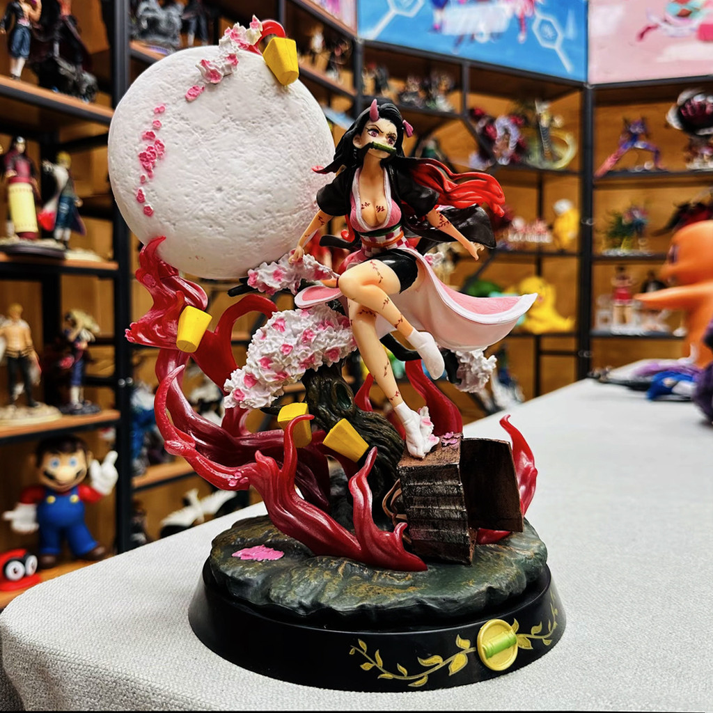 Midouzi Hand-Made Demon Slayer ตุ๊กตาเลือดขนาดเล็ก Rubiks Cube Kitchen Gate Demonization Puppet Slay