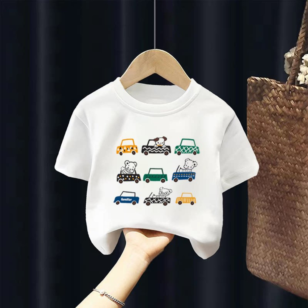 เสื้อยืดแขนสั้นคอกลมสำหรับเด็กผู้ชาย สไตล์ใหม่ฤดูร้อนปี 2026 เสื้อแฟชั่นลายการ์ตูนอนิเมะ การออกแบบสิ่งพิมพ์ ราคา ถูกที่สุด ดีลบีเคเค แกลเลอรีภาพที่ 5