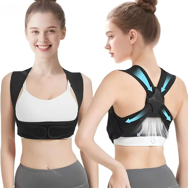 1PCS Posture Corrector สําหรับพยุงหลังปรับไหล่ท่าทางรั้งสําหรับผู้ชายและผู้หญิง