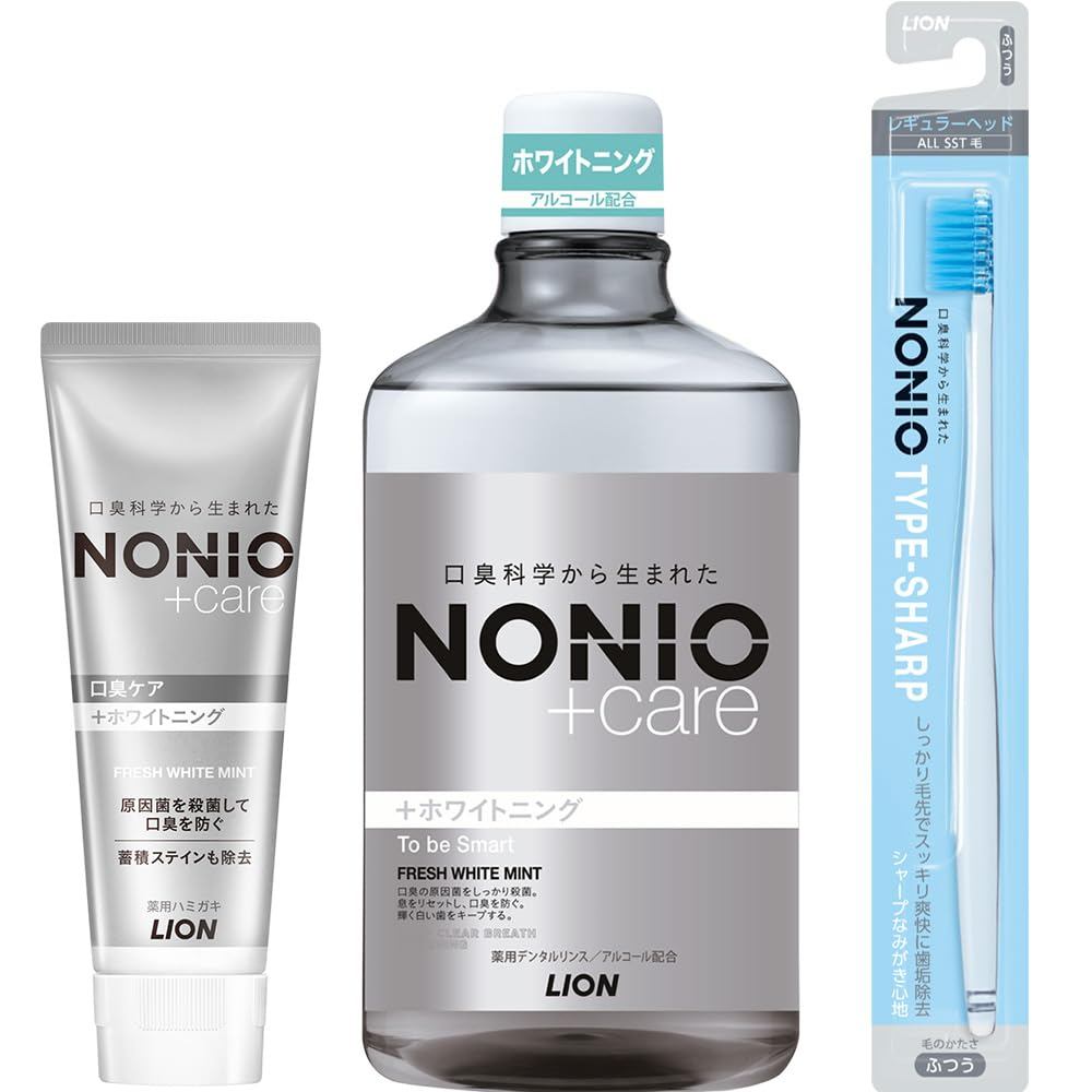 ชุดดูแลช่องปาก NONIO Plus ยาสีฟัน แปรงสีฟัน และน้ำยาบ้วนปาก/ NONIO Plus Oral Care Set/ Direct from J