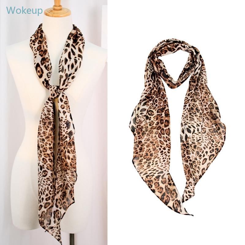 ผ้าพันคอ leopard print สไตล์หรู อินเทรนด์ เหมาะสำหรับอากาศหนาว