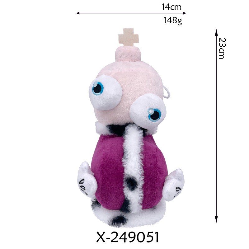 The Amazing Digital Circus Plush Toy Caine Kinger Pomni Jax คอลเลกชันตุ๊กตายัดไส้ ราคา ถูกที่สุด ดีลบีเคเค แกลเลอรีภาพที่ 6