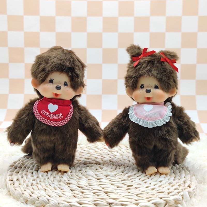 【พร้อมส่ง】monchichi พวงกุญแจ Monchi Bebichhichi Tuffy Monchhichi Keychain Limited Plush hipper kitty