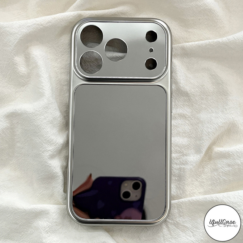เคสไอโฟน16 17 เคสกระจกเงา สไตล์มินิมอล หรูหรา สไตล์ฮิต สำหรับIPhone Air 15 14 11 17 13 16 12 Pro Max X XR XS 15 16 Plus