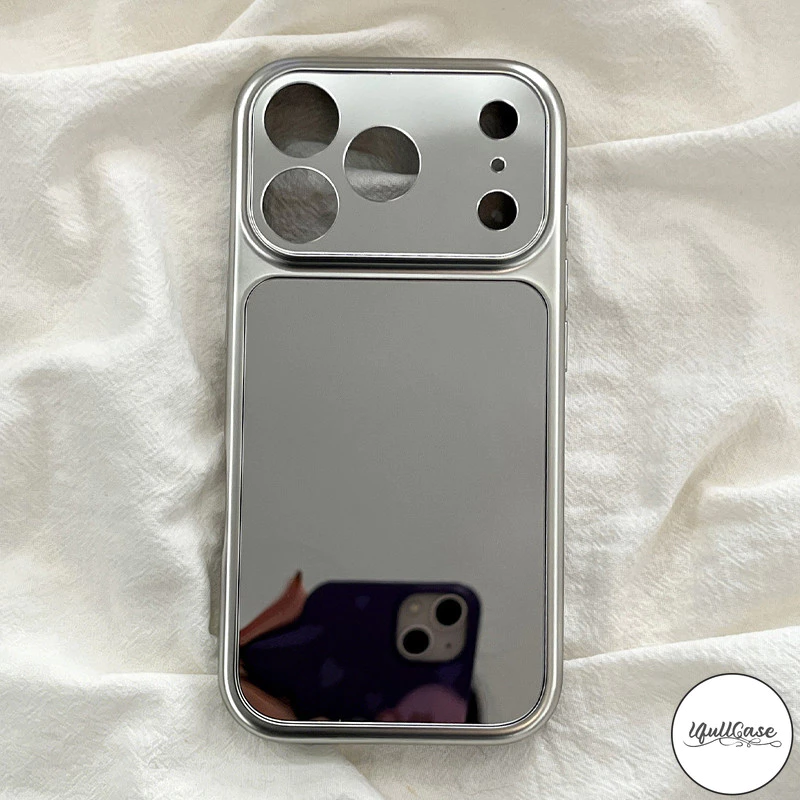 เคสไอโฟน16 17 เคสกระจกเงา สไตล์มินิมอล หรูหรา สไตล์ฮิต สำหรับIPhone Air 15 14 11 17 13 16 12 Pro Max X XR XS 15 16 Plus
