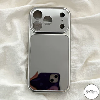 เคสไอโฟน16 17 เคสกระจกเงา สไตล์มินิมอล หรูหรา สไตล์ฮิต สำหรับIPhone Air 15 14 11 17 13 16 12 Pro Max X XR XS 15 16 Plus