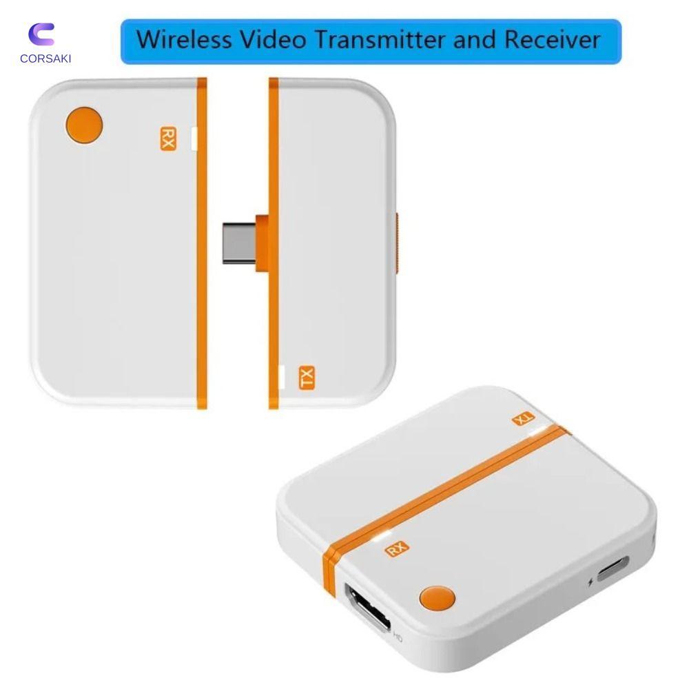 เครื่องส่งสัญญาณ HDMI ไร้สาย CORSAKI, ตัวรับสัญญาณ HDMI ไร้สาย Latency ต่ํา 1080P/60Hz, การนําเสนอปล