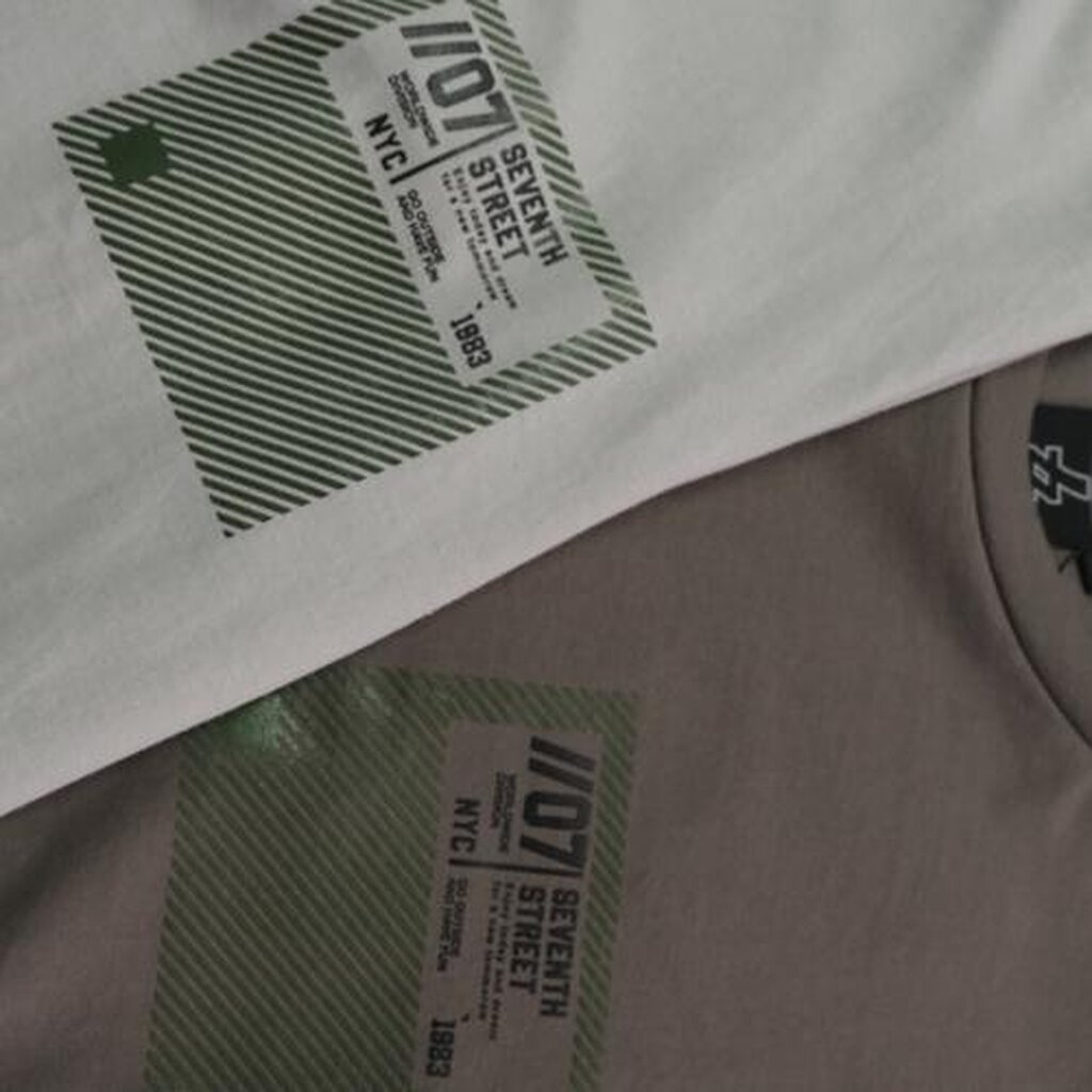 เสื้อโอเวอร์ไซส์ 7th Street ผ้า cotton100% ระบายความร้อนดีมาก ผ้าหนาอยู่ทรง แพทเทิร์นสไตล์ยุค90‘s ทรงคอฟิต คอหนาดูเนี… ราคา ถูกที่สุด ดีลบีเคเค แกลเลอรีภาพที่ 5