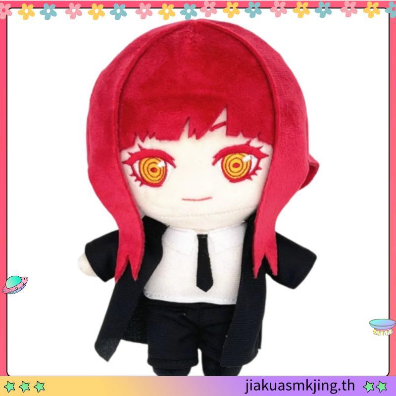Chainsaw Man Plush Doll ตุ๊กตายัดนุ่น อนิเมะ Makima Hayakawa Aki Power ขนาด 20 ซม. ของเล่นสําหรับเด็