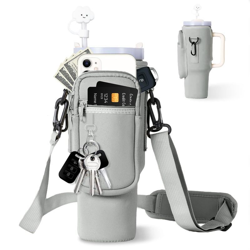 40oz Ice Master Cup Holder Diving Material Cup 30oz Insulated Water Bottle Holder Cup Bag Cup Ready 