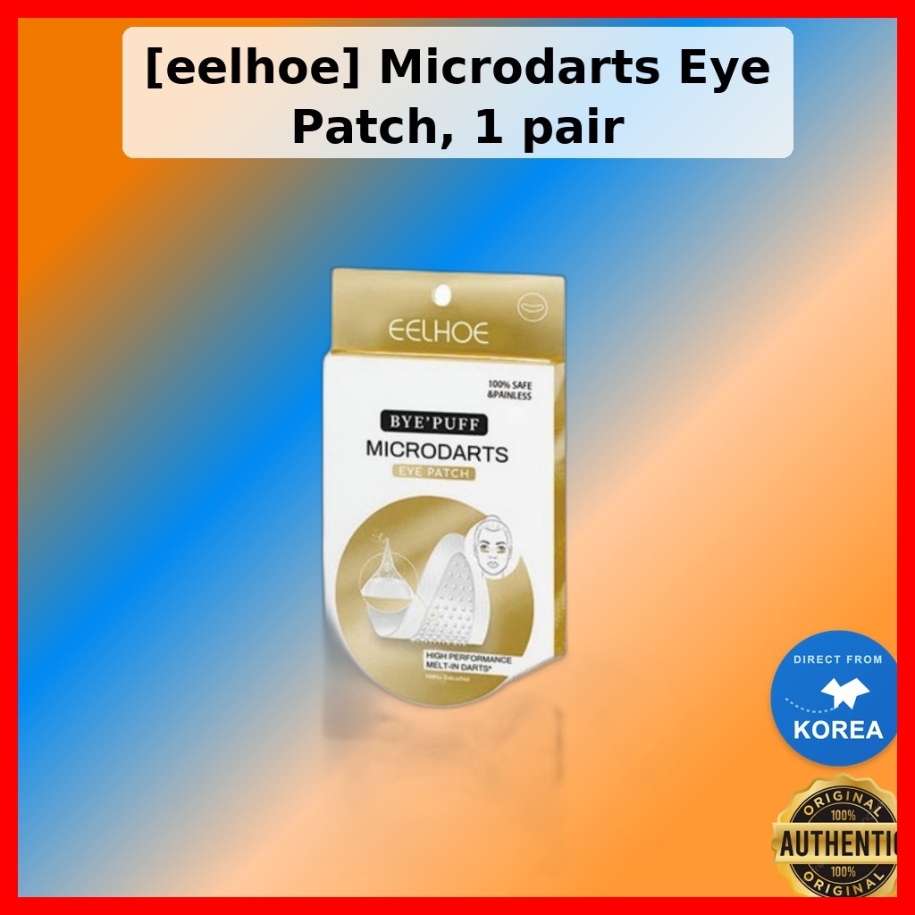 [eelhoe] Microdarts Eye Patch 1 คู่ / Korean Eye Patch / เทคโนโลยี Microdart / ของแท้ 100% โดย V-sel