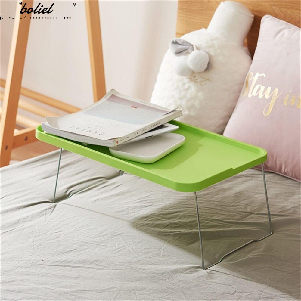 Boliel แล็ปท็อปเตียงโต๊ะอาหารเช้าถาดเตียงแบบพกพา Multi-Function Lap Desk